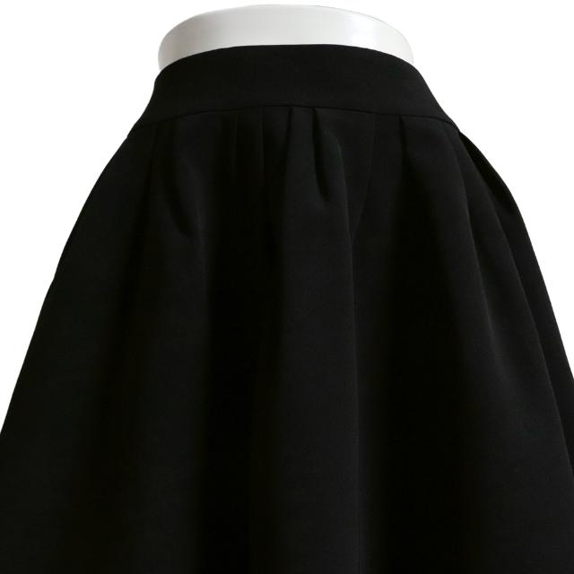 M-PREMIER 新品同様/エムプルミエ フレアスカート 小さいサイズ 表記  