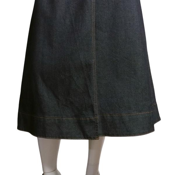 美品/アルアバイル allureville ラップスカート 表記 2号 9号 相当 紺  