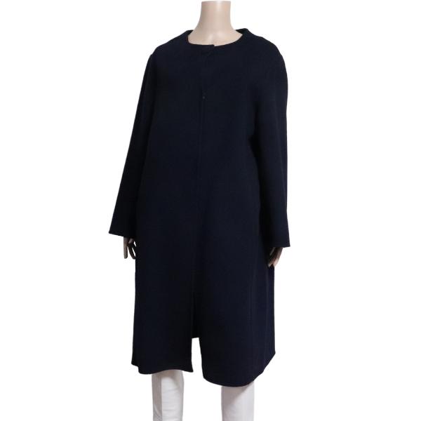 ✨未使用級 TOKYO SOIR ノーカラー ロングコート 東京ソワール 11 東京ソワール 新品/東京ソワール TOKYO SOIR ノーカラーコート 大きい