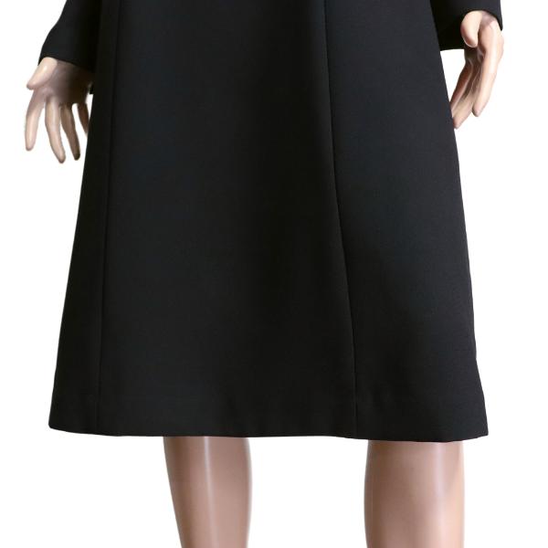 東京ソワール 美品/クレア CREA ブラックフォーマルワンピーススーツ  