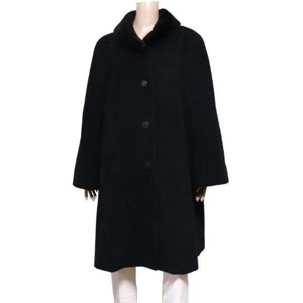 マダムニコルのロングコート レディース ブラック マダムニコルのロングコート レディース ブラック マダムニコルの