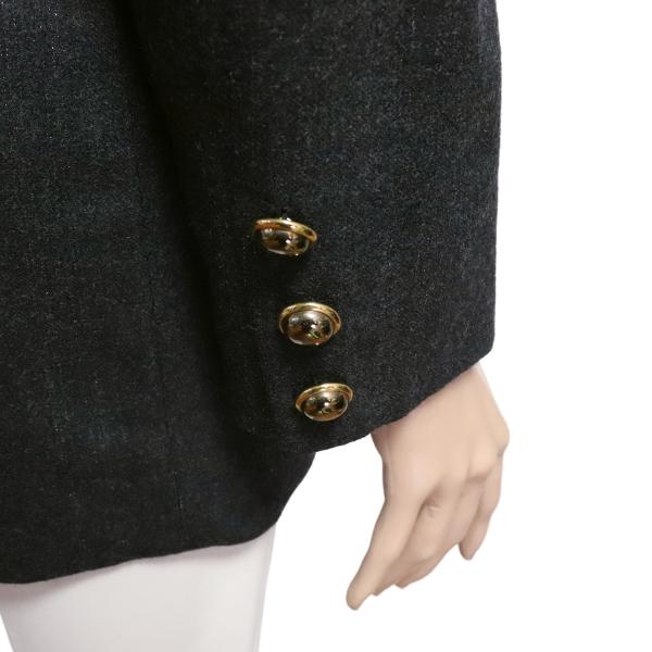 美品/銀座和光 WAKO ロングジャケット 表記 9号 M 38号 相当