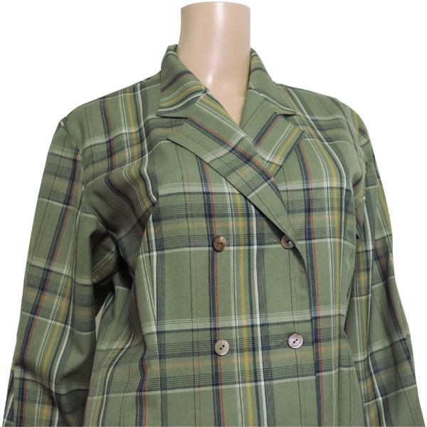 BURBERRY 新品同様/バーバリー BURBERRYS ブラウス 表記 11R L 相当 緑 