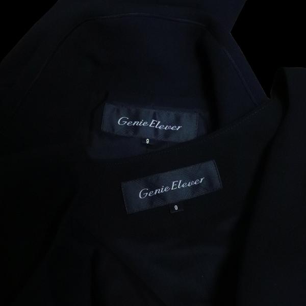 新品同様/Genie Elewer 東京ソワール ブラックフォーマルワンピース  