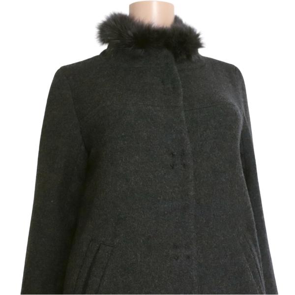 Gabardine K.T 新品同様/ギャバジンK.T スタンドカラーコート 表記 11  