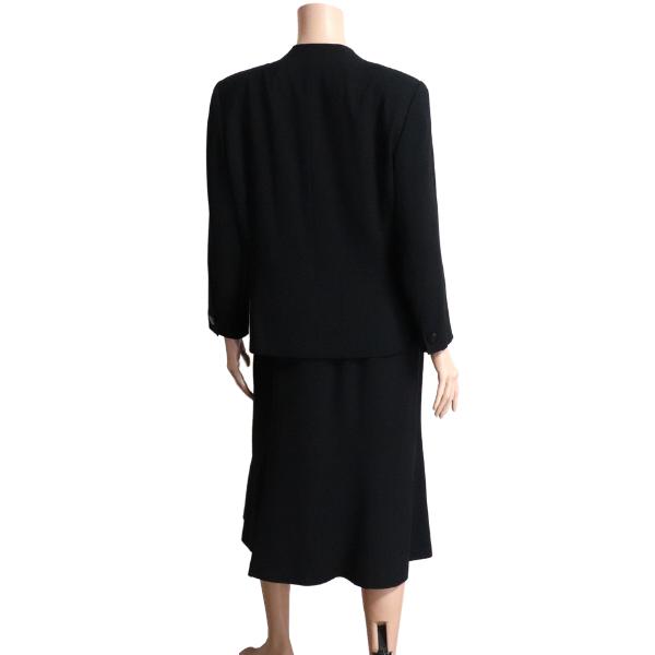 【美品 大きいサイズ】SOIR PERLE 東京ソワール ブラックフォーマル SOIR PERLE／ソワール ペルル】レディース ブラックフォーマル（喪服