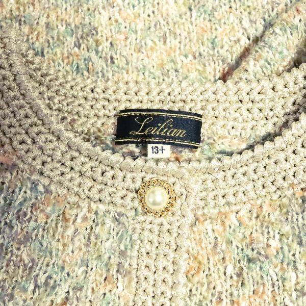 Leilian（レリアン） 美品/レリアン ニットジャケット 大きい 表記 13