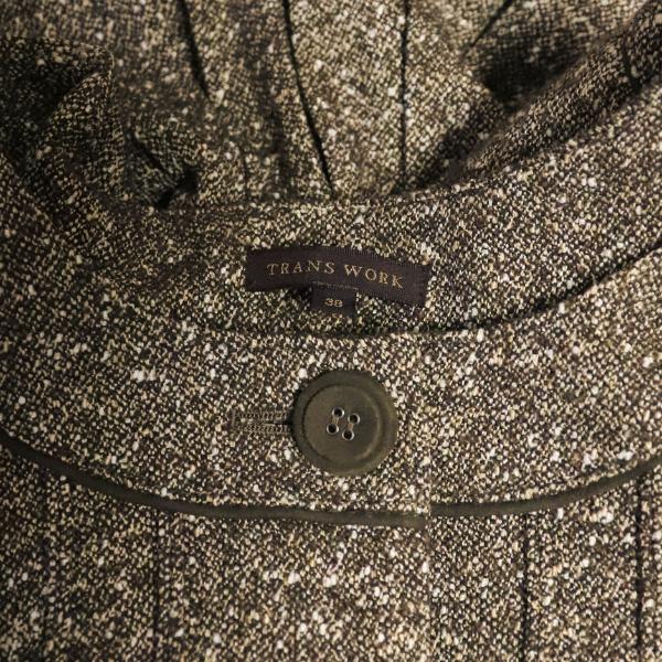 TRANS WORK（トランスワーク） 美品/トランスワーク ノーカラー 