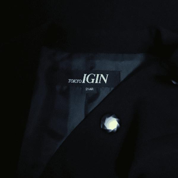 美品/東京イギン TOKYO IGIN ブラックフォーマルワンピース
