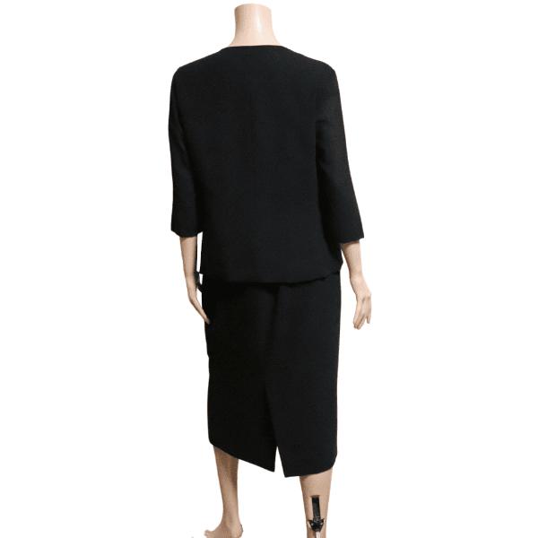 YUKI TORII 美品/ユキトリイ ブラックフォーマルスカートスーツ YUKI TORII 美品/ユキトリイ ブラックフォーマルスカートスーツ