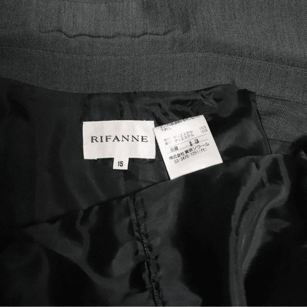 美品/リファンネ RIFANNE パンツスーツ 大きい 表記 15号 3L 相当