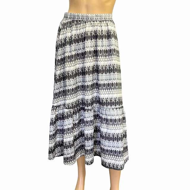 ブルーレーベルクレストブリッジ ニット カットソー フレアスカート BLUE LABEL CRESTBRIDGE（ブルーレーベルクレストブリッジ） 美品