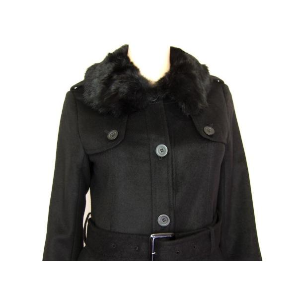 美品/ルール RULe 極柔カシミヤ100%コート 表記M(9号/38号相当) 黒