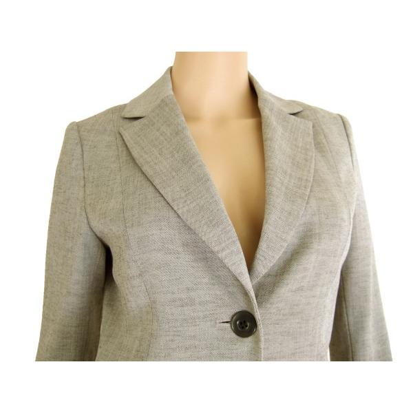 期間限定価格 美品 ローラアシュレイ Laura Ashley 美形テーラードジャケット 小さいサイズ 表記7号 S相当 グレー 薄手 春夏秋向け アウター レディース 格安人気 Www Mysmileteethwhitening Com