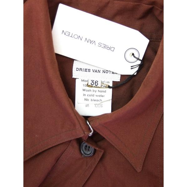 DRIES VAN NOTEN 新品/ドリスヴァンノッテン コットン100%シャツ DRIES VAN NOTEN 新品/ドリスヴァンノッテン コットン100%シャツ