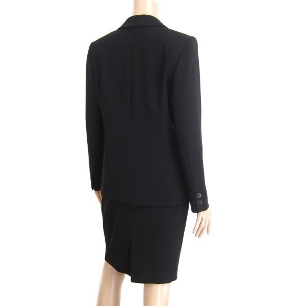 美品/東京ソワール SOIR BENIR ブラックフォーマルスカートスーツ 表記  