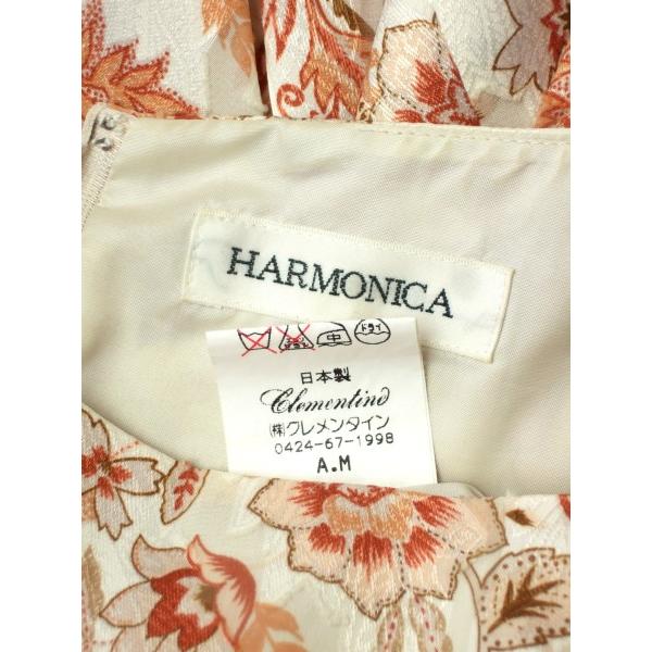 HARMONICA（ハーモニカ） 美品/ハーモニカ 花柄ワンピース 表記L(11号