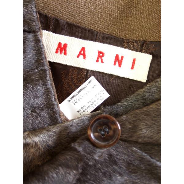 マルニファーコート美品