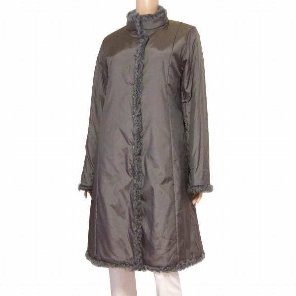 美品/ロベルタディカメリーノ Roberta di Camerino 中綿入りコート  