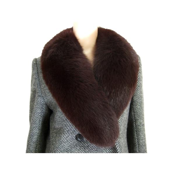極美品✨　ブルーレーベルクレストブリッジ　Pコート　ラビットファー　2way 極美品✨ ブルーレーベルクレストブリッジ Pコート ラビット