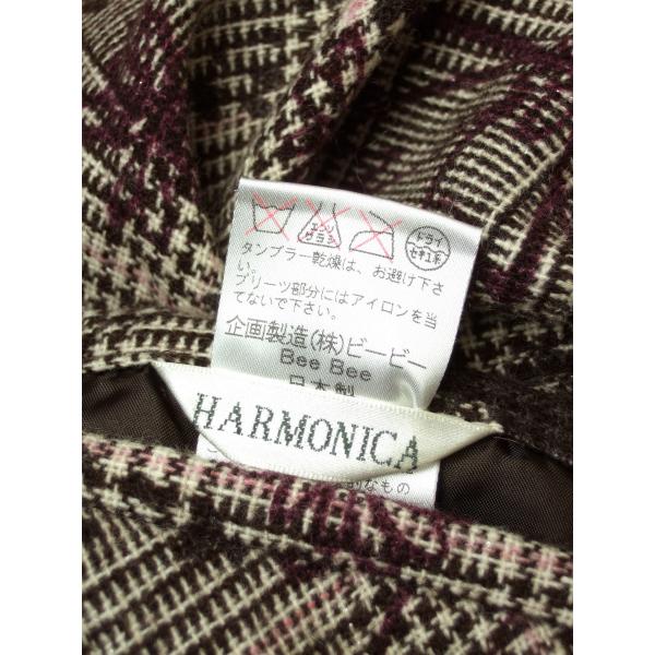 HARMONICA 美品/ハーモニカ 美揺スカート 表記38号(9号/M相当) 茶 