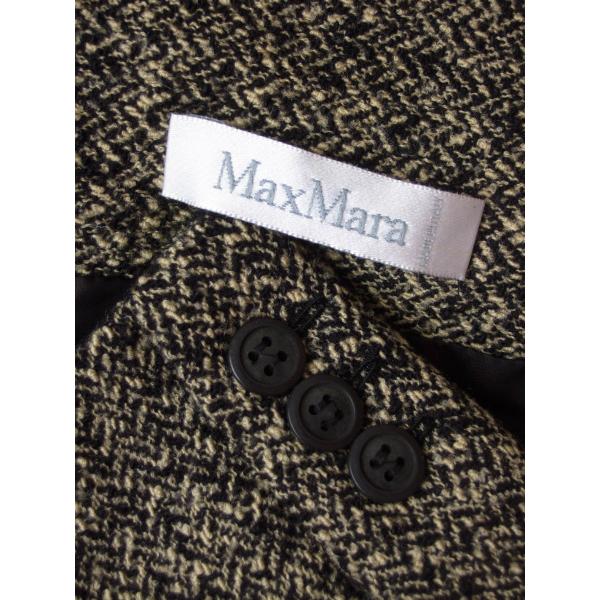 Max Mara マックスマーラ Mixツイードジャケット 表記IJ44号(11号 