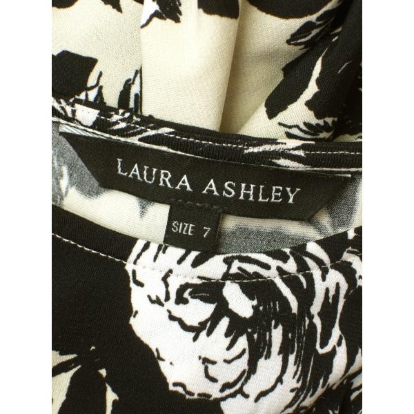 新品同様/ローラアシュレイ LAURA ASHLEY 花柄ワンピース 表記7 