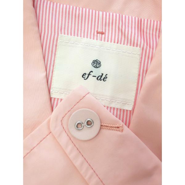 タグ付き♡エフデ＊総レース　スプリングコート　フレア　ホワイト　9 ef-de（エフデ） 美品/エフデ 春色スプリングコート 表記9号(38号/M