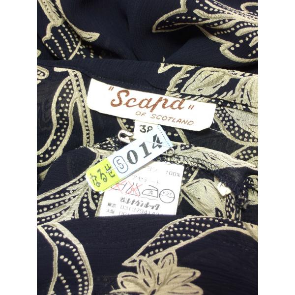 SCAPA 美品/スキャパ ノースリーブワンピース 表記38号(9号/M