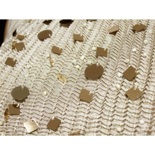 美品/スペッチオ SPECCHIO プリーツ素材カットソー 表記40号(L相当 