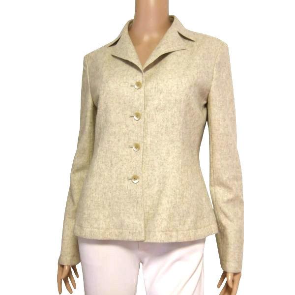 美品/ニューヨーカー NEW YORKER テーラードジャケット 表記 11号 L 