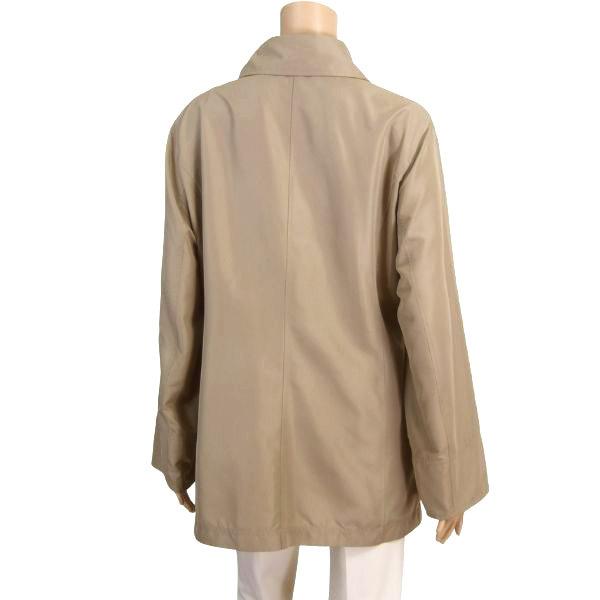 美品/ヒロコビス HIROKO BIS ステンカラーコート 大きいサイズ 表記15  