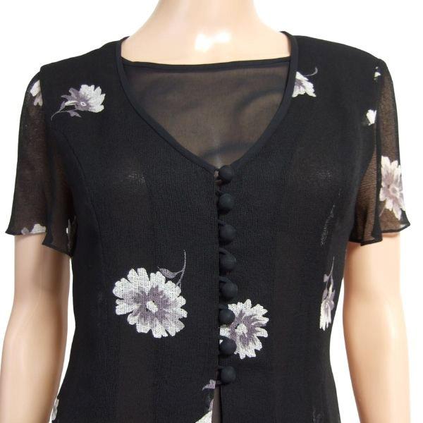 【新品】MS GRACY 黒のドレス サイズ9号 M'S GRACY（エムズグレイシー） 美品/エムズグレイシー ワンピース