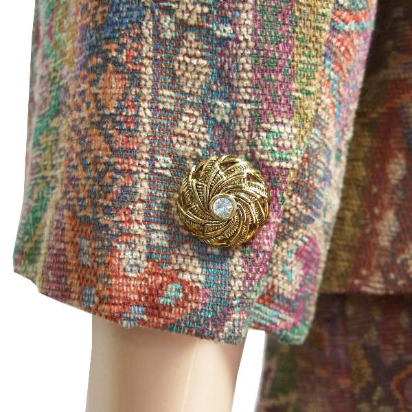 美品/カズコマリムラ KAZUKO MARIMURA スカートスーツ 表記11号 L相当