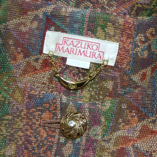 美品/カズコマリムラ KAZUKO MARIMURA スカートスーツ 表記11号 L相当