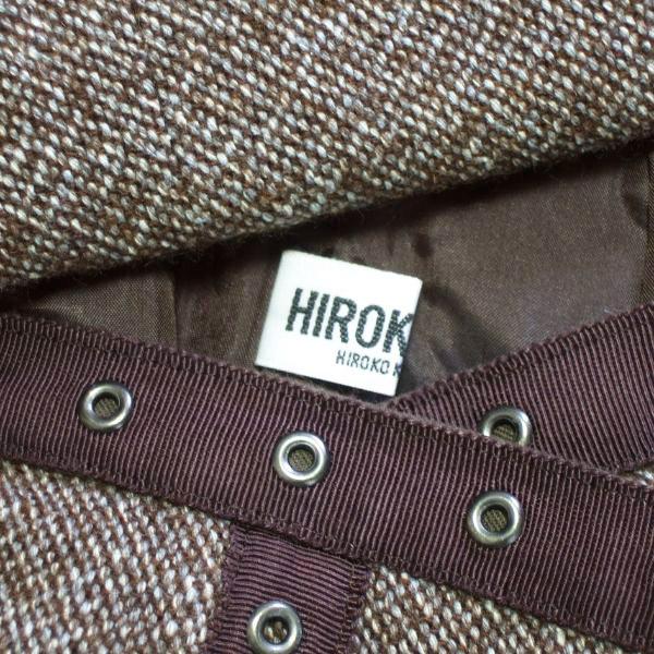 HIROKO BIS 美品/ヒロコビス ワイドパンツ 大きいサイズ 表記15号 3L