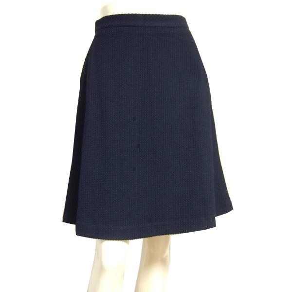 INDIVI ネイビー スカートスーツ 38 Mサイズ インディヴィ INDIVI