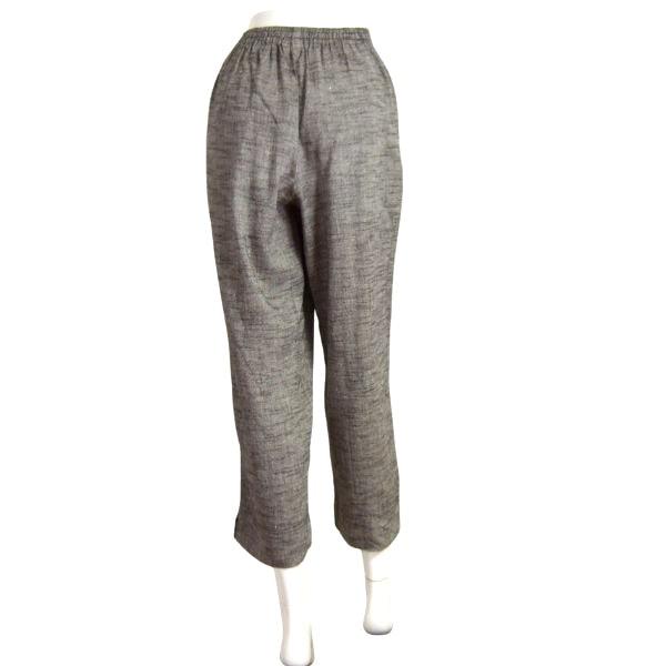 美品/グレープ横浜元町 grape ワイドパンツ 9号 M 11号 L 相当 グレー