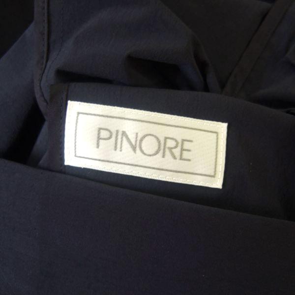 美品/ピノーレ PINORE テーラードジャケット 表記 38号 M 相当 濃紺 