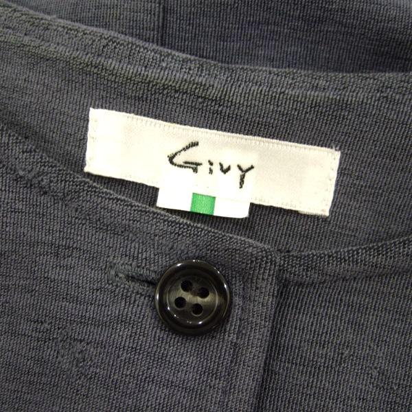 Givy 美品/ギビー ワンピース 表記 9号 38号 M 相当 古着 グレー 