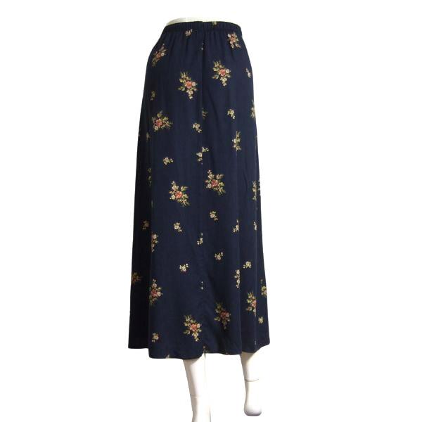 【美品】LauraAshley ローラアシュレイ フレアロングスカート LAURA ASHLEY（ローラアシュレイ） 美品/ローラアシュレイ フレア