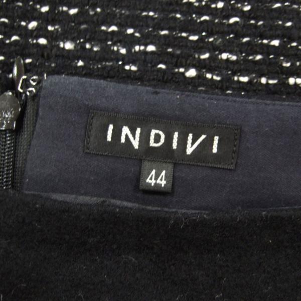 INDIVI（インディヴィ） 美品/インディヴィ ツイードスカート 大きい