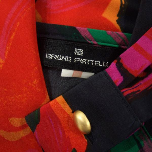 美品/ブルーノピアッテリ BRUNO PIRTTELLI ロングブラウス 表記 11号 L 