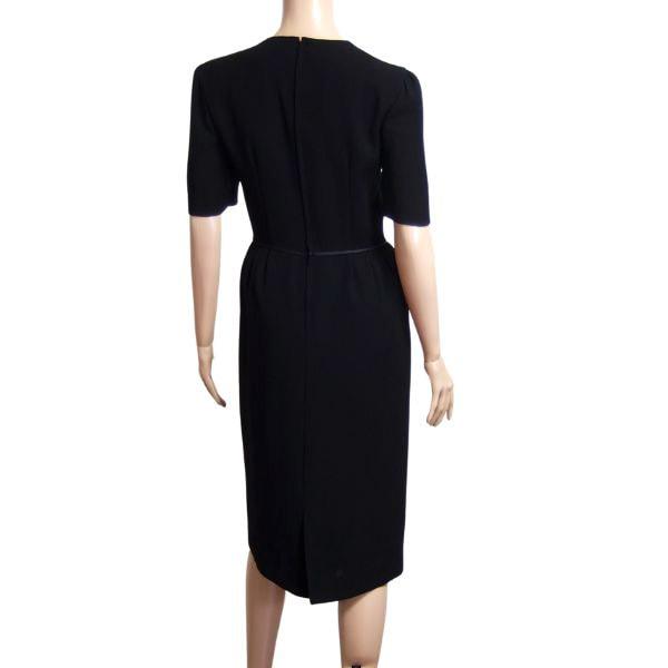 美品/東京ソワール SOIR BENIR ブラックフォーマルワンピース 小さい 