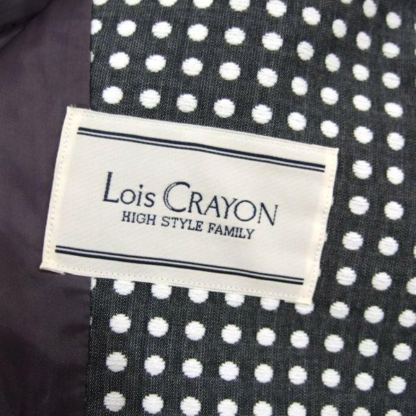 Lois CRAYON（ロイスクレヨン） 美品/ロイスクレヨン ノーカラー 