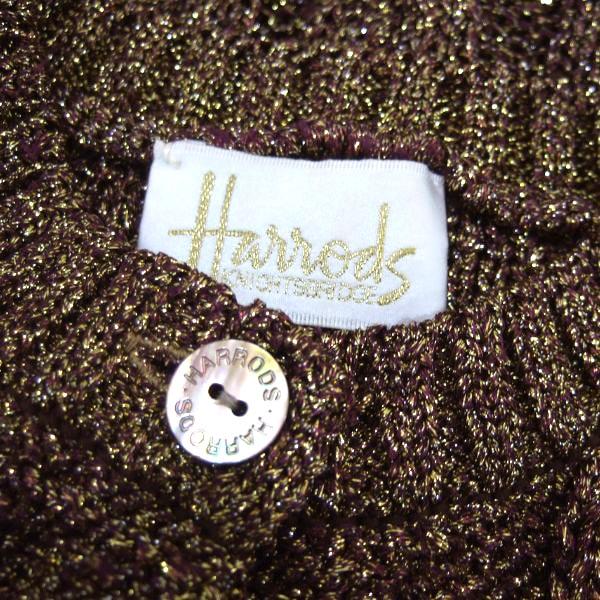 Harrods カーディガン トップス Harrods（ハロッズ） 美品/ハロッズ カーディガン ニット 小さいサイズ