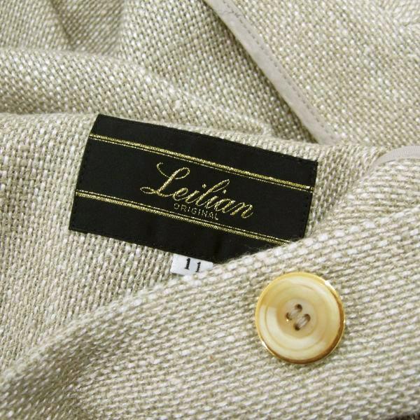 Leilian 美品/レリアン テーラードジャケット 表記 11号 L 40号