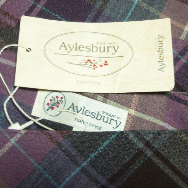 新品/アリスバーリー Aylesbury フレアスカート 表記 9号 M 相当 紫 