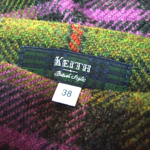 KEITH（キース） 新品同様/キース 台形スカート 表記 38号 9号 M 相当
