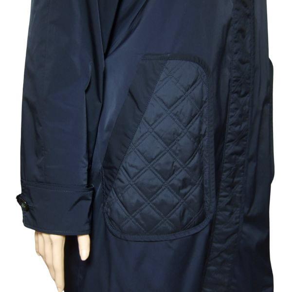 Leilian 新品同様/レリアン コート 表記 9号 38号 M 相当 古着 紺